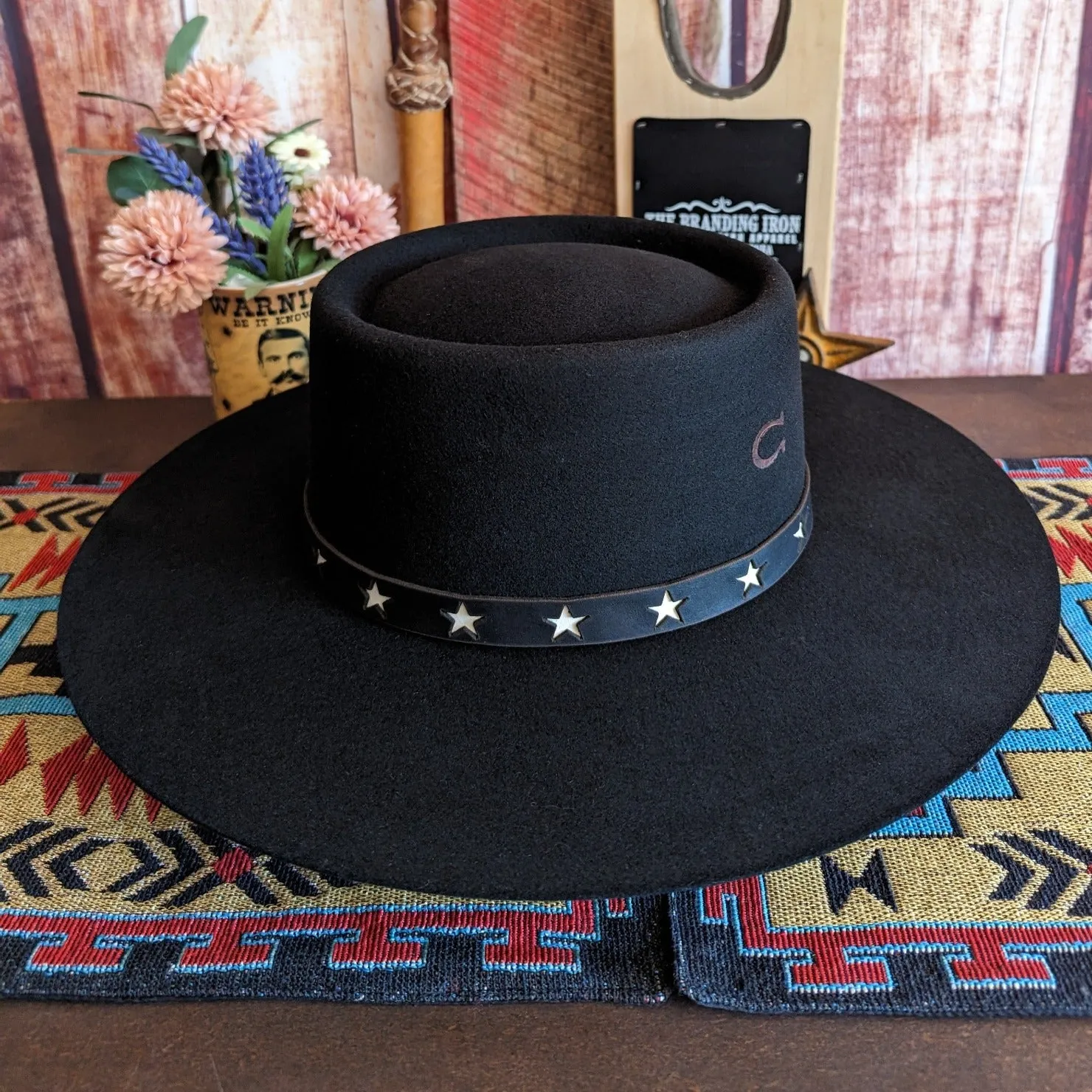 Wool Felt Hat "Cosmic Cowgirl" by Charlie 1 Horse  CWCSMC-253607